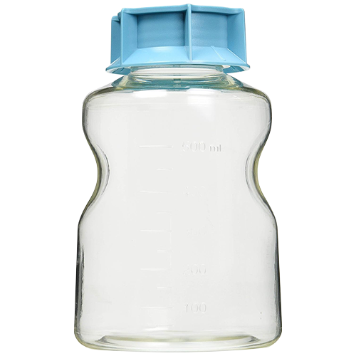 Merck S200B02RE Bottle Top Filter Receiver Flask 250mL 45 mm thread 12pk